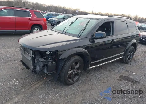2018 Dodge Journey Crossroad Awd from USA, damaged, VIN 3C4PDDGG2JT364454